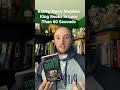 Rating Every Stephen King Book (Carrie) #stephenking