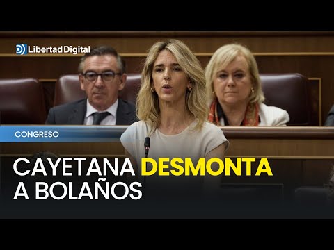 Cayetana Álvarez de Toledo debunks Bolaños, "a voracious termite of the institutions."