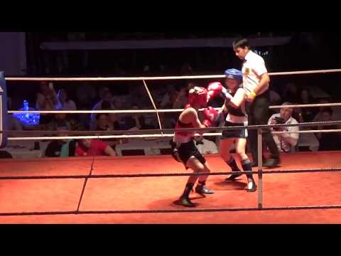 Boxgala TuS Leider: Mia Kneisel - Nicole Sawazki