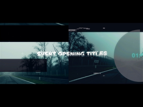 Event Opening Titles | After Effects Template | Openers