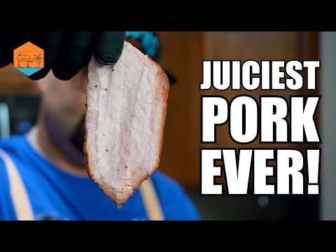 How To Make PERFECT Smoked Pork Loin!