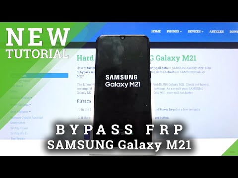 SAMSUNG Galaxy M21 Разблокировка FRP / Обход Защиты Google