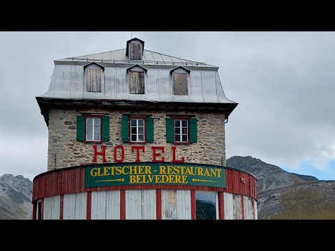 Hotel Belvédère an der Furka: das verlassene Berghotel