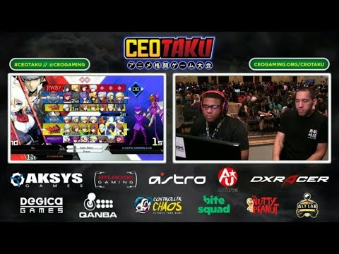 CEOTAKU 2018 BlazBlue CTB Top 48 - BOBBY BOUCHER vs TEMPEST ROMEO
