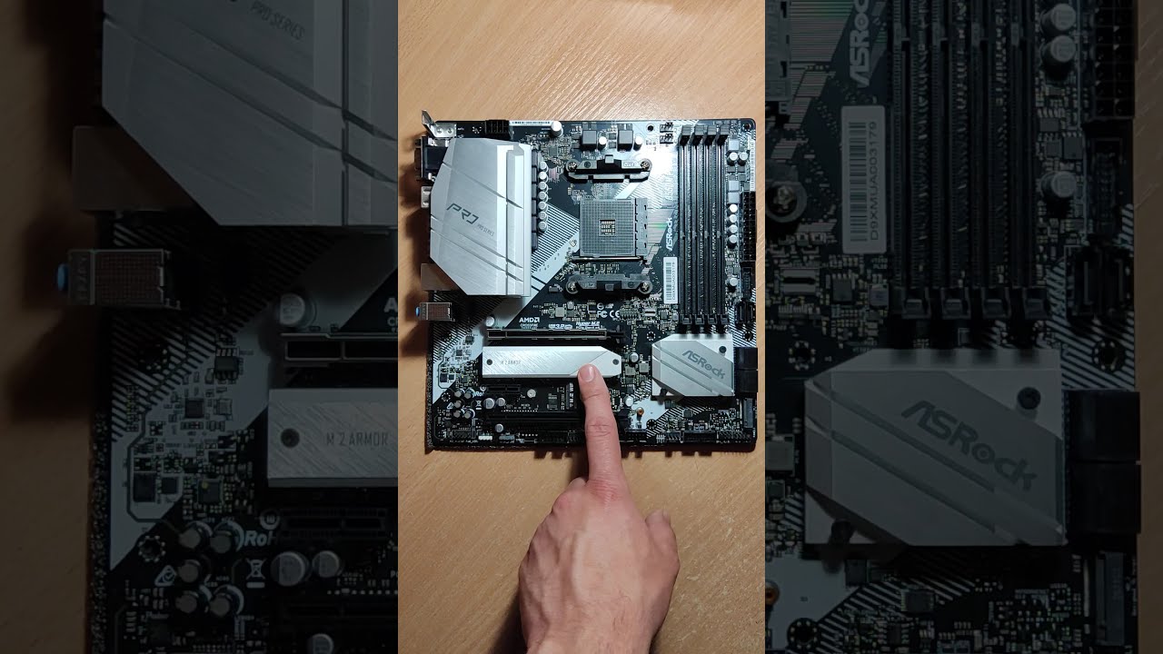 Материнская плата Asrock B550 PRO4