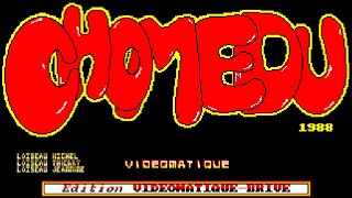 [Amstrad CPC] Chomedu - Longplay