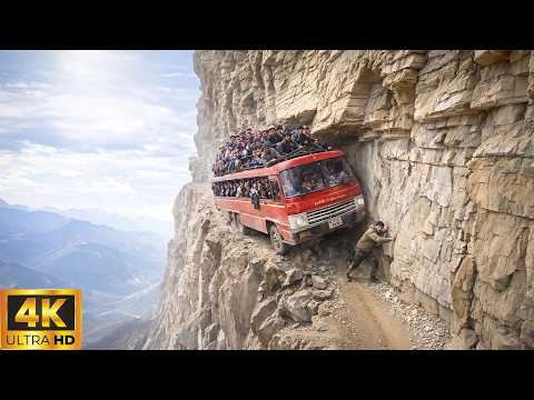 Las Carreteras Más Peligrosas del Mundo | Donde un Error lo Cambia Todo | Documental en 4K