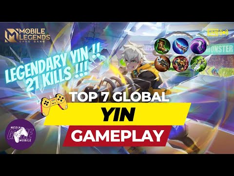 Deadly Arena🔥❗21 Kills Legendary Yin [Jasper] - Mobile Legends | Top Global Rank and Pro Gameplay 🔥🔥