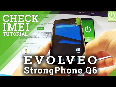 How to Check IMEI in EVOLVEO StrongPhone Q6 LTE - IMEI Tutorial
