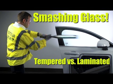 Smashing Glass Comparing Laminated vs. Tempered