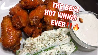 Hot Buffalo Wings by Chef Bae