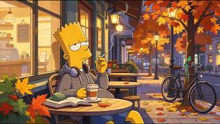 Coffee Lofi Autumn ☕ Chill Beats Under Maple Trees