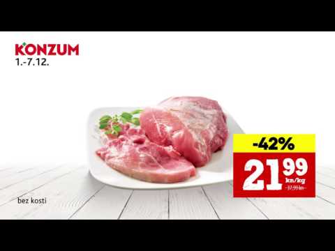 Konzum katalog Akcija, 1.12. - 7.12.