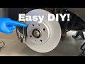 Fiat 500 Front Brakes Change The Pads And Rotors Yourself