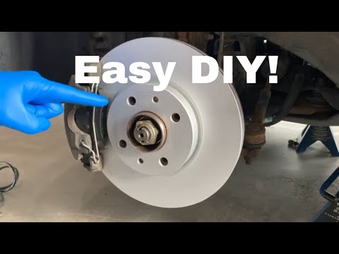 Fiat 500 Front Brakes - Change the pads and rotors yourself!