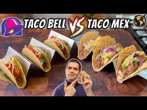 ¿Puede TACO BELL superar a un Taco 100% Mexicano? | Cocina Universal
