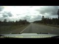 Near miss with bus on Gt Eastern Highway WA