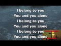 I am Yours-The Afters (Lyrics)