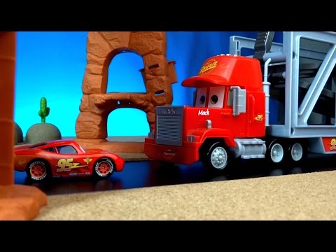 Disney Pixar Cars Toys meet Planes Movie 6 | The Smokejumpers | Lightning McQueen Crashes
