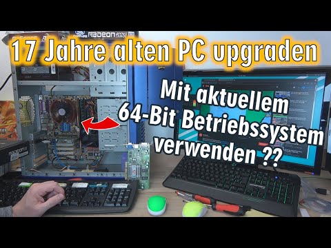 Alten PC upgraden und mit aktuellem 64 Bit Betriebssystem schneller machen ๐ค๏ธ