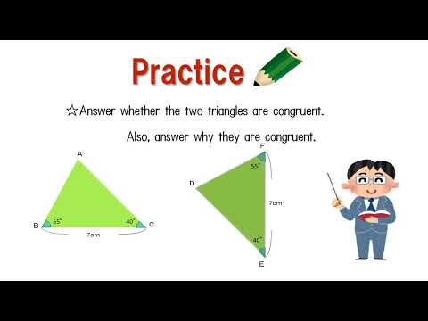 中2＿平面図形の合同英語版