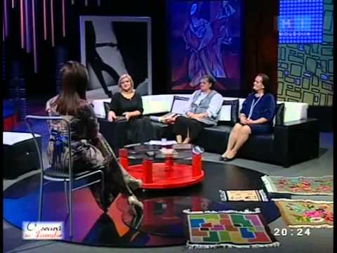 Rusalina Russu-o seara in familie cu Silvia Goncear, Raisa Birnaz, Nina Craciun.