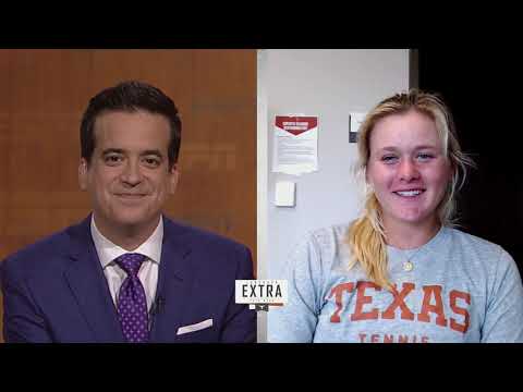Texas Women's Tennis' Peyton Stearns appears on 'Longhorn Extra This Week' [May 3, 2021]
