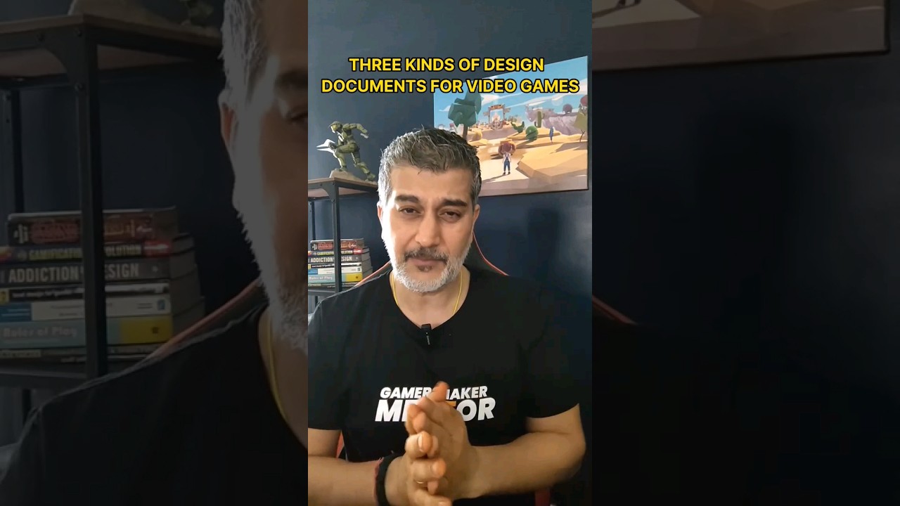 Three kinds of design document for video games b #gamedevelopers #gamedevelopment #gamedesigner