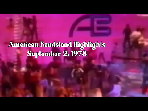 American Bandstand 1978 Dick Clark Nick Gilder Interview and Top 10
