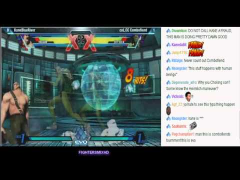 Hype evo 2012 UMVC3 Kane vs Combofiend