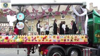 preview picture of video 'Stamford Festival of Floats Saturday 2nd June 2012'