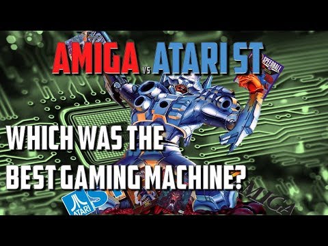 AMIGA vs Atari ST: The GAMES | Which machine was the best? Atari ST|Amiga|Dos|Megadrive