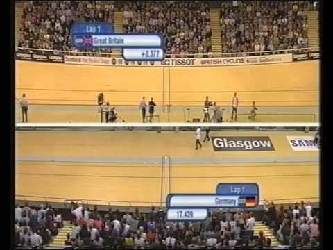 Glasgow Track Cycling World Cup 2012/2013 - Men's Team Sprint Final