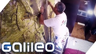 Fototapeten: Der neue Wohntrend im Check | Galileo | ProSieben