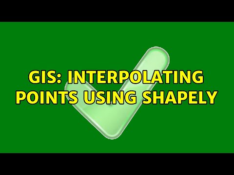 Gis Interpolating Points Using Shapely 2 Solutions