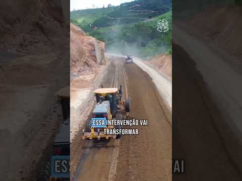 Obras na ES-320 - Mantenópolis x Barra de São Francisco