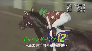 【競馬】ジャパンダートダービー 最後の直線 (2013-2022)