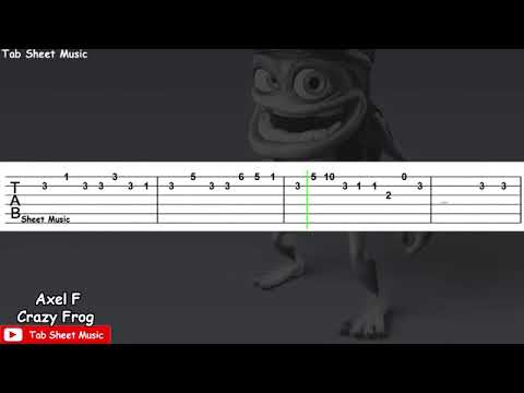 Axel f guitar tutorial