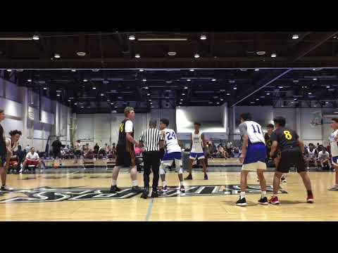 Isaiah Cruz #23: 9th grade w/Varsity SF Spartans-2021 Jam-on-it @ Reno NV Basketball