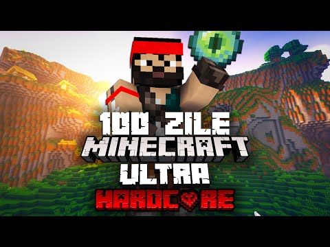 I Survived 100 Days on Minecraft Ultra Hardcore! [Amplified World]