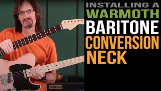 Video thumbnail for Installing a Warmoth Baritone Conversion Neck by Warmoth Guitar Products