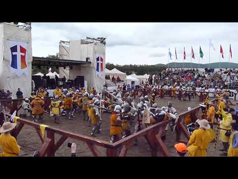 Battle of the Nations 2018 21v21 UK v Germany round 1