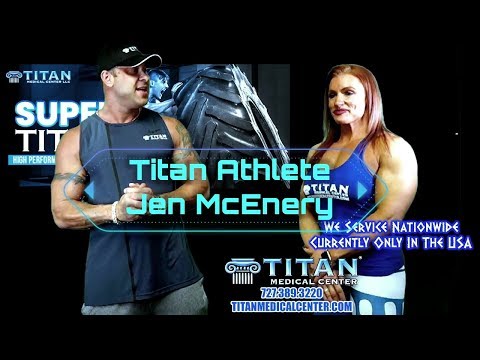 Titan Medical Center - John Introduces new Titan bodybuilder Athlete Jen McEnery