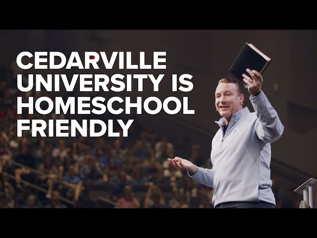 Thumbnail for video titled: Cedarville University is Homeschool Friendly | Dr. Thomas White