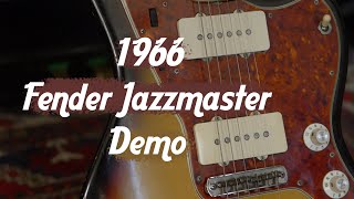 Video thumbnail for Your-Guitar Vintage Demo: Vintage 1966 Fender Jazzmaster Sunburst by Your Guitar