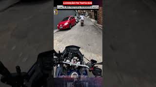 😱 A EMOÇÃO FOI TANTA QUE O VACILÃO PREFERIU PERDER A MOTO! #guardacivil #viral #fuga #police