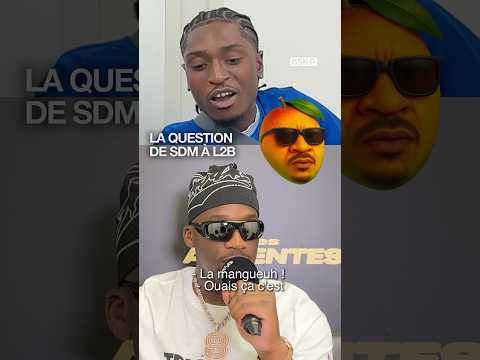 🥭 We asked @SDM92 to ask @l2bofficiel a question #rap #rapfr