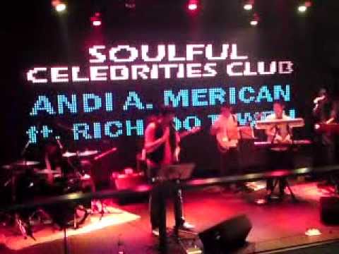 Andi A. Merican (Asian RnB singer) - 'love medley' at Soulful Celebrities