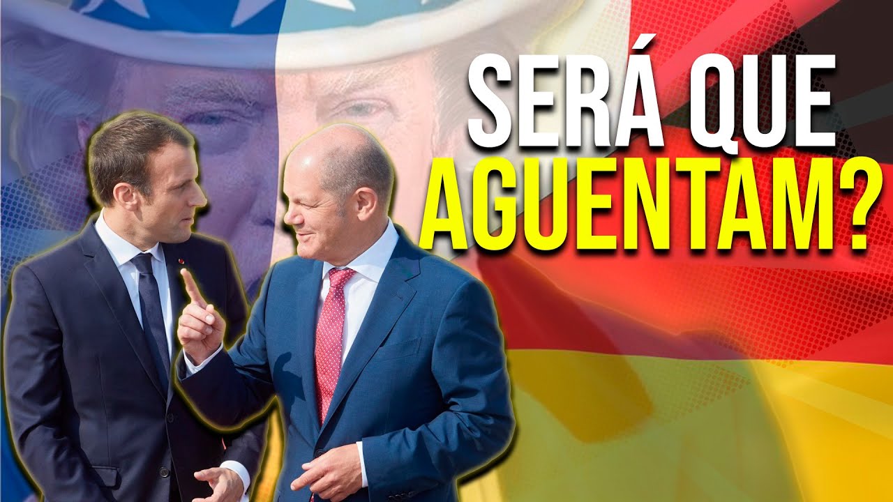 ALEMANHA e FRANÇA se UNEM contra interesses de TRUMP