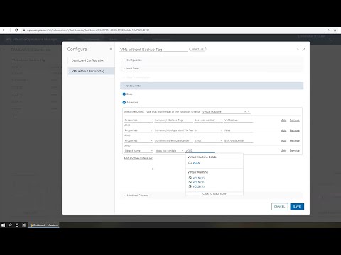 TAM Lab 103 - Using vSphere Tags in vROps - Part 1